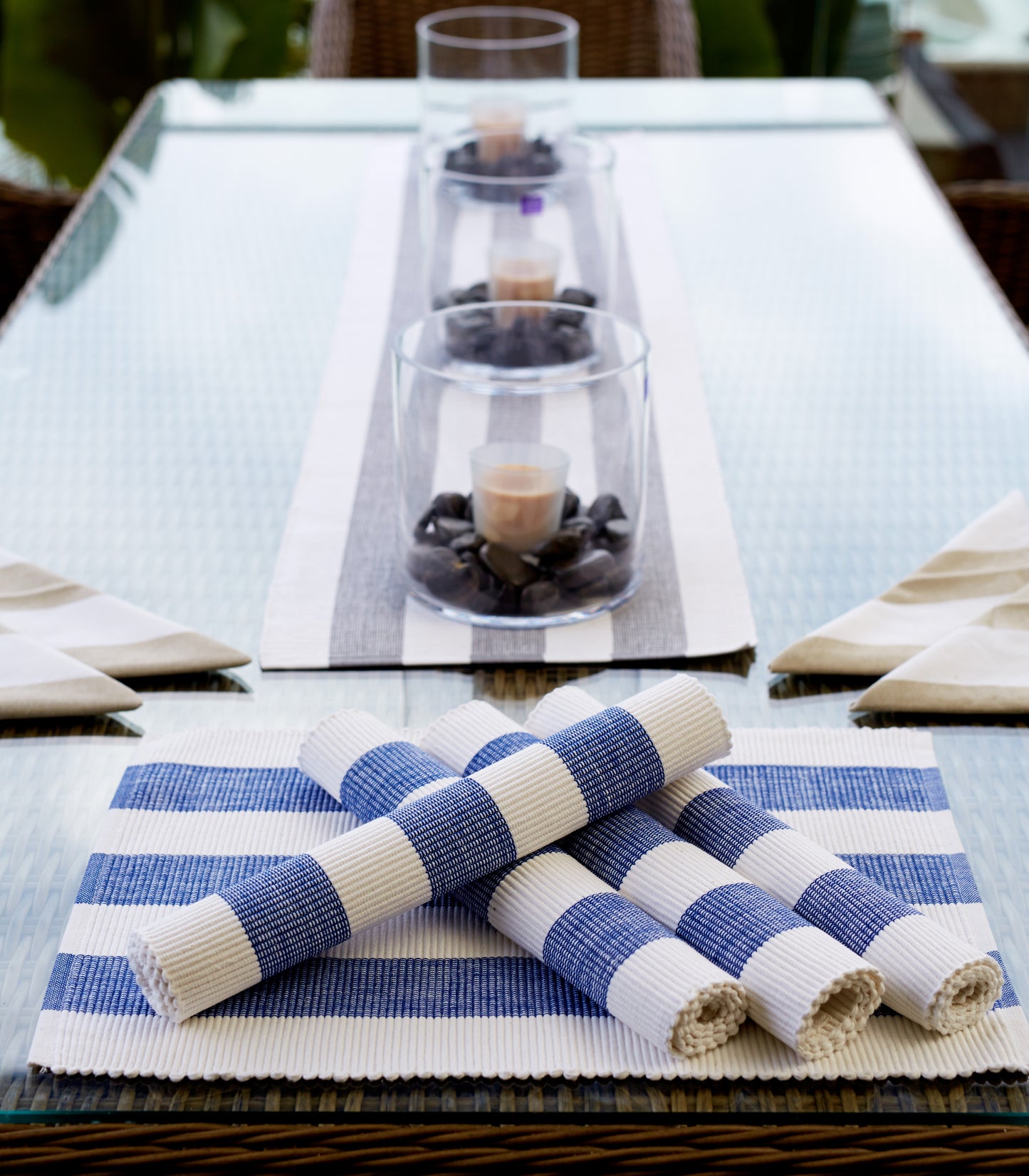 RANS Alfresco Table Runners 100% Cotton