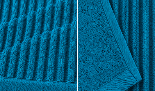 Royal Excellency Hand Towel – Teal – 100% Cotton | JENNY MCLEAN