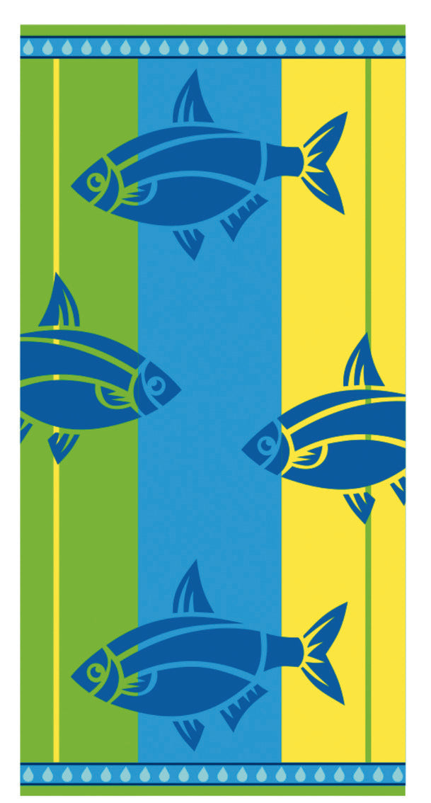 Jacquard Velour Beach Towel 400GSM