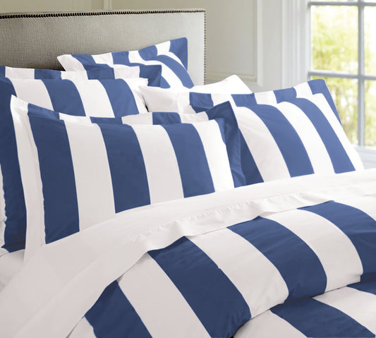 Rans Oxford Stripe Quilt Cover - Queen Size