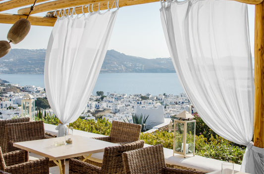 Voile Curtains 2x3m 100% Cotton