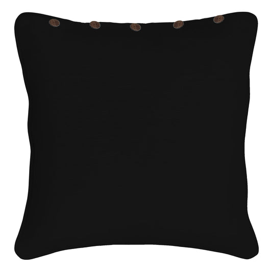 London Cushion Covers with Buttons 60 x 60 cm 100% Cotton.