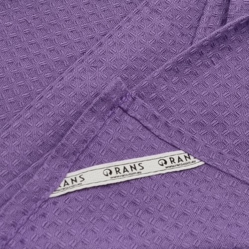 RANS London Waffle Tea towels | Lilac | Set of 3