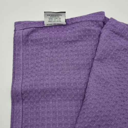 RANS London Waffle Tea towels | Lilac | Set of 3