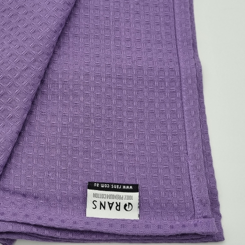 RANS London Waffle Tea towels | Lilac | Set of 3