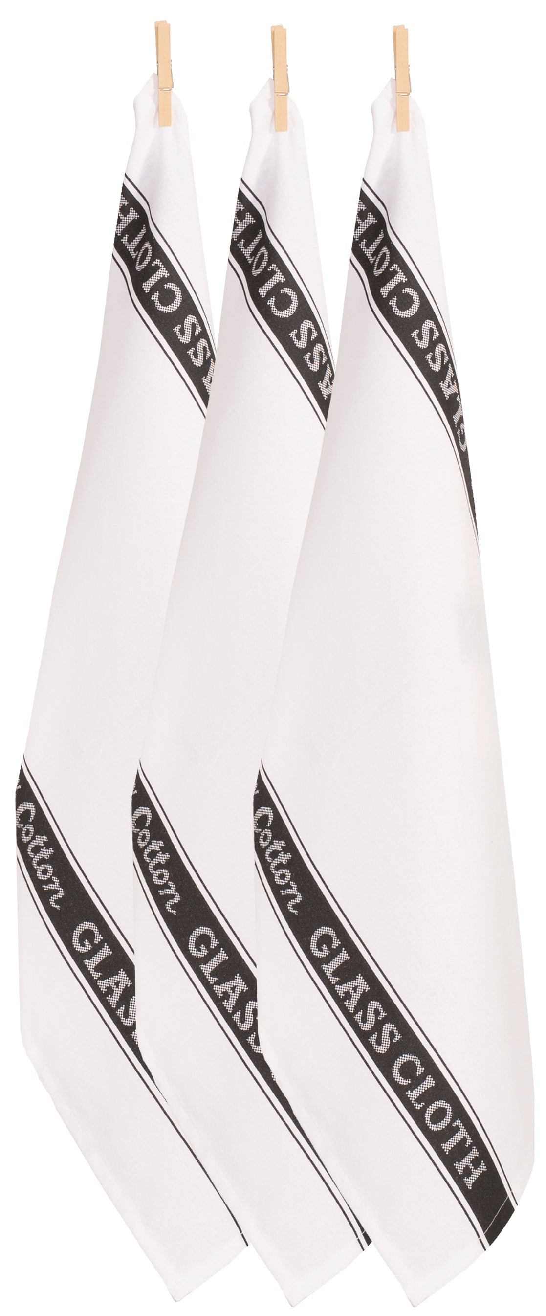 Glass cloths 100% Cotton - Set of 3