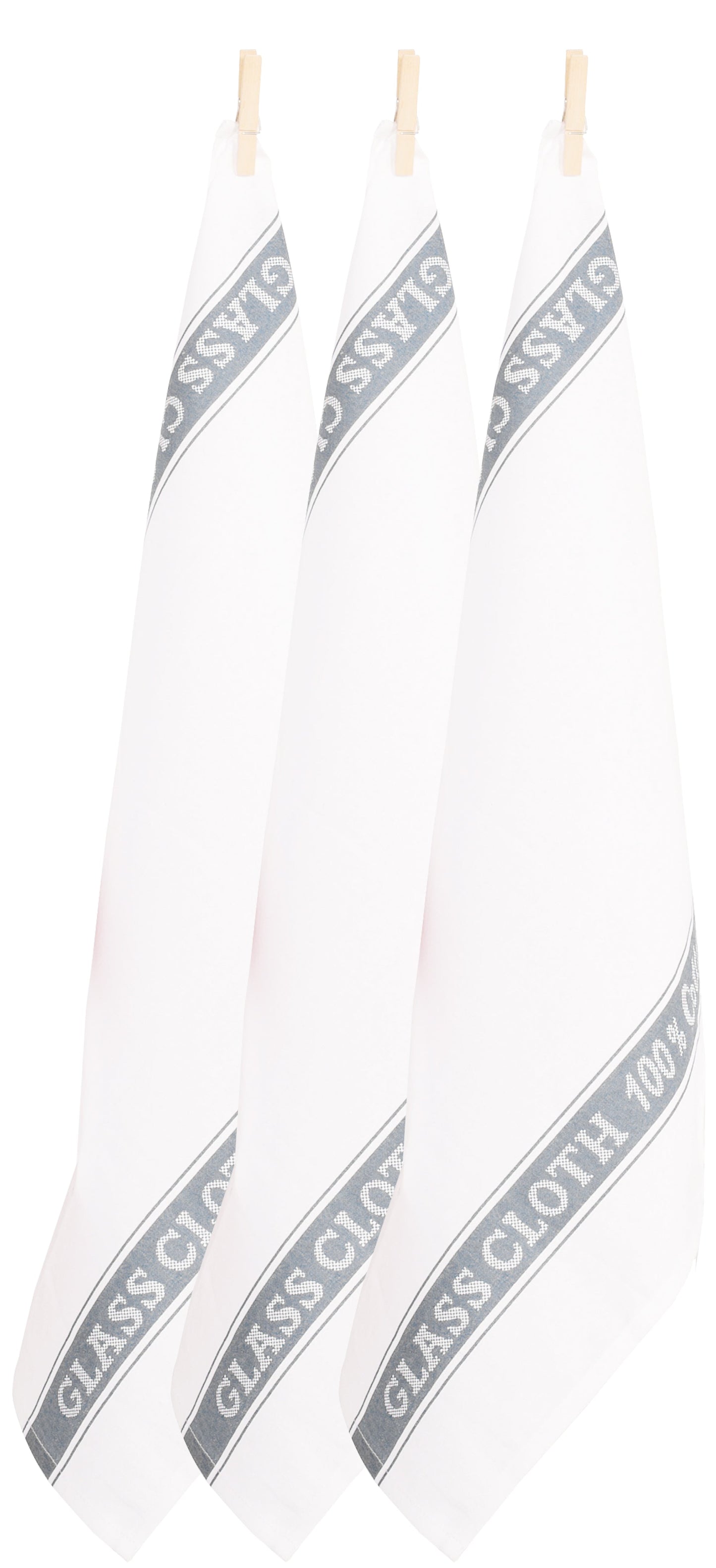 Glass cloths 100% Cotton - Set of 3