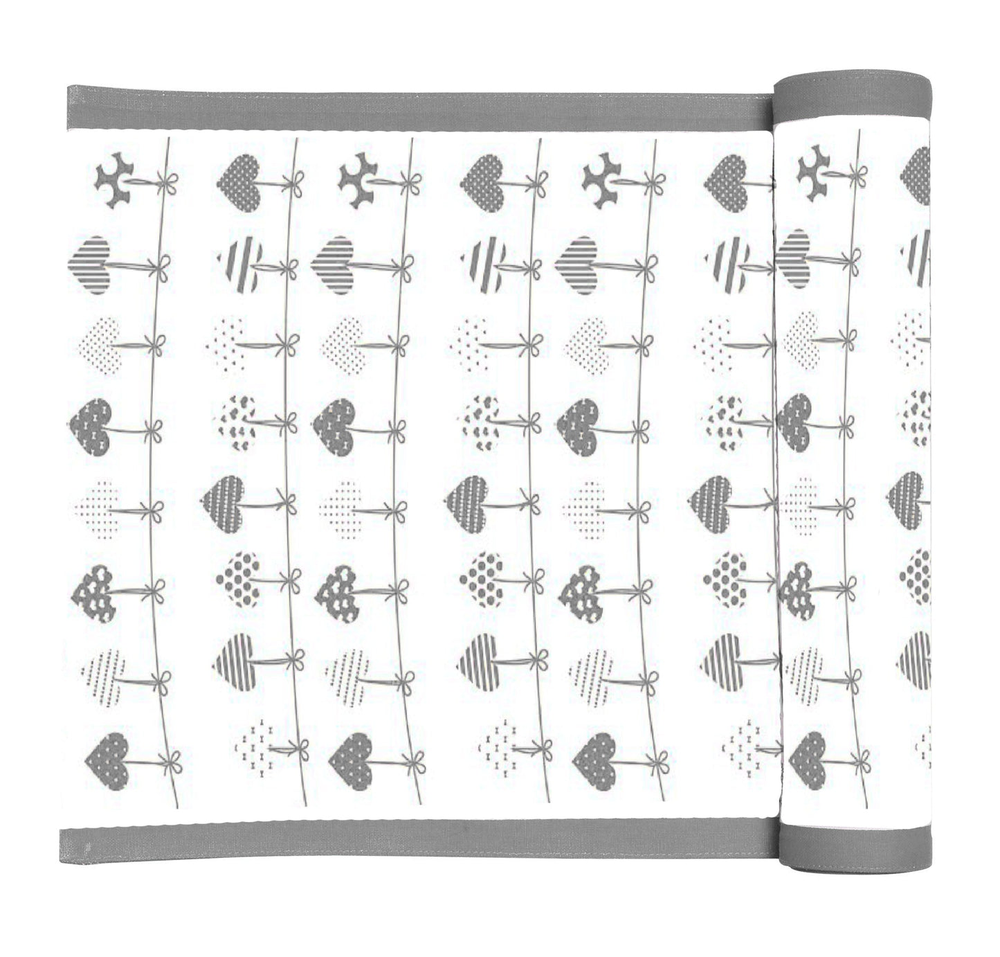 Rans Christmas Love Peace Joy Runners 100% Cotton 33x180cm