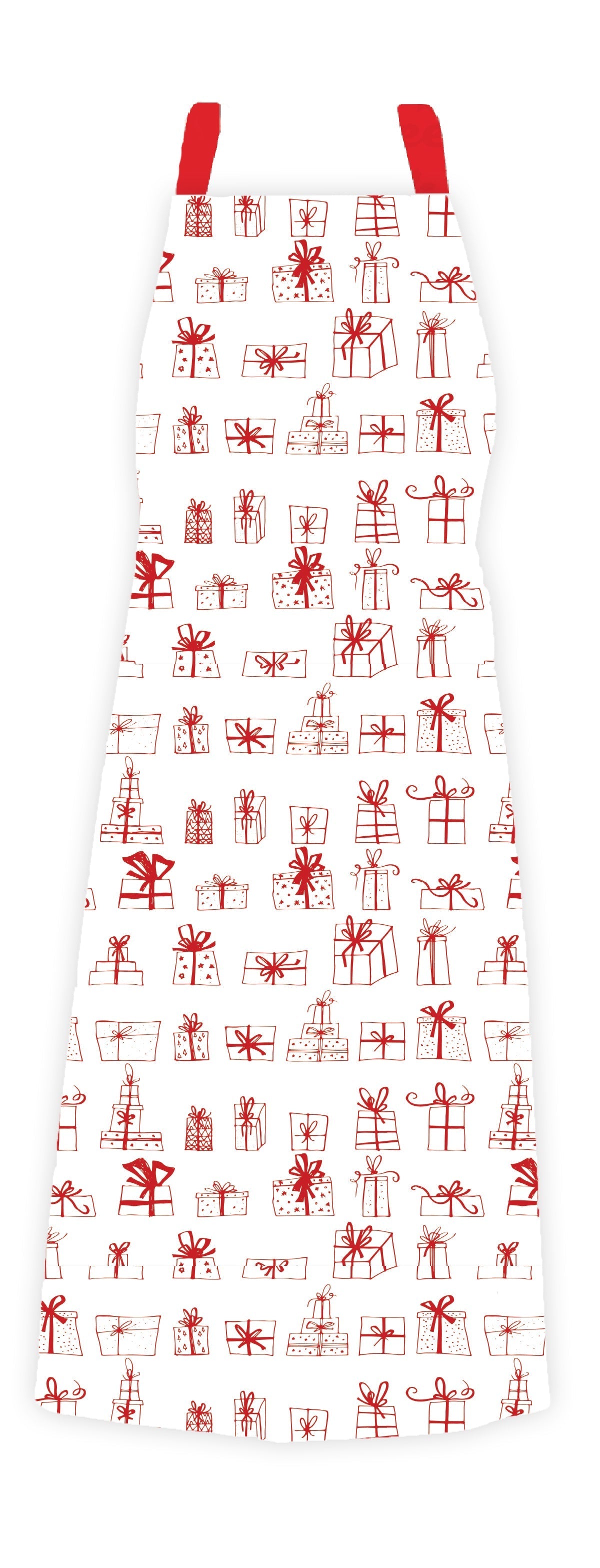 Christmas Gift Apron With Pocket - 70 cm x 90 cm.