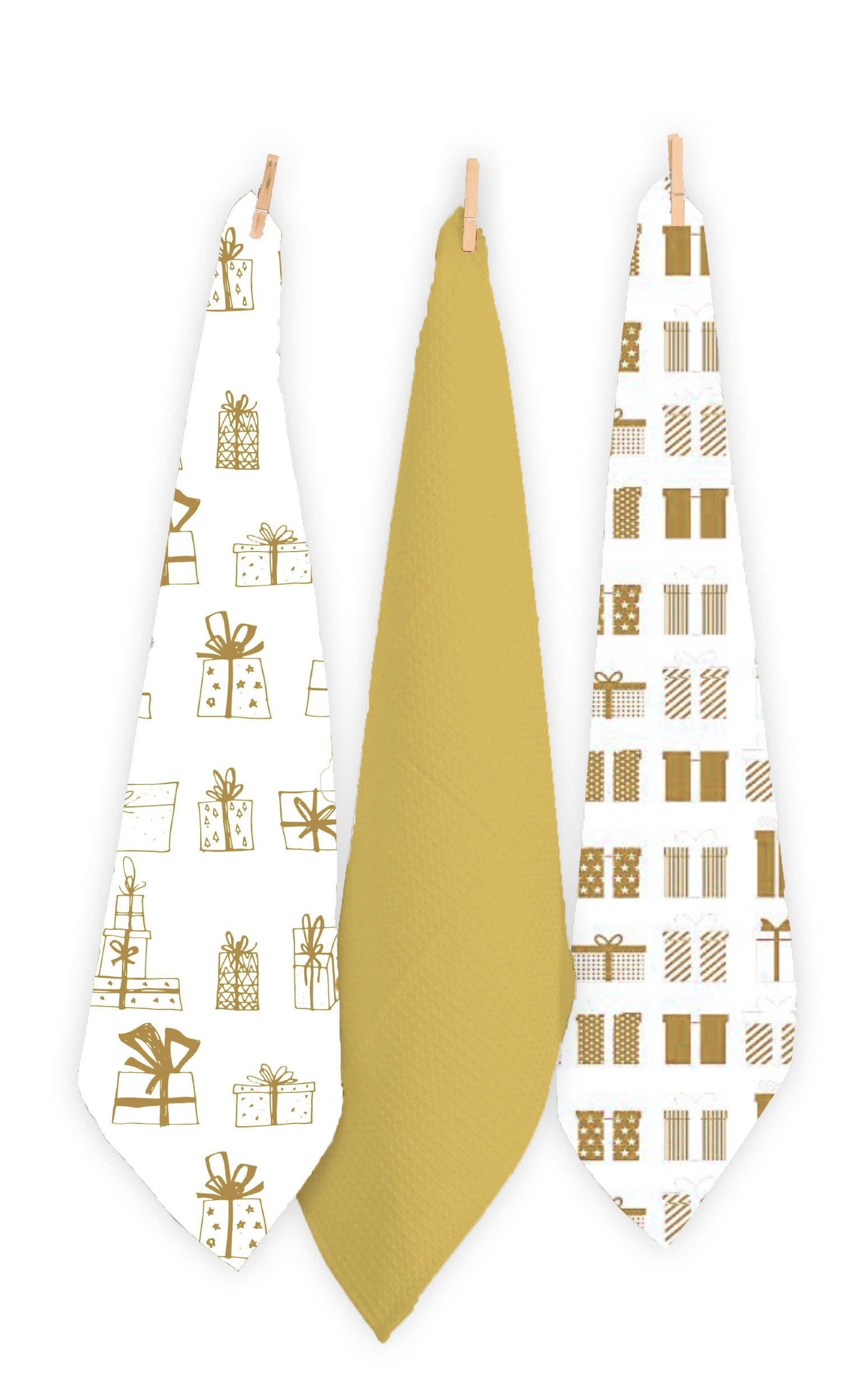 Christmas Gift Tea Towels - Set Of 3.
