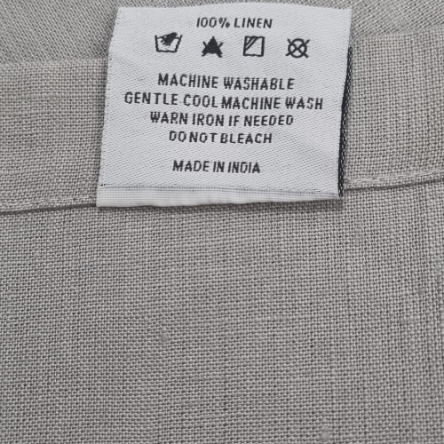 Jenny Mclean Venice Pure Linen Napkins - Set of 4 | Grey