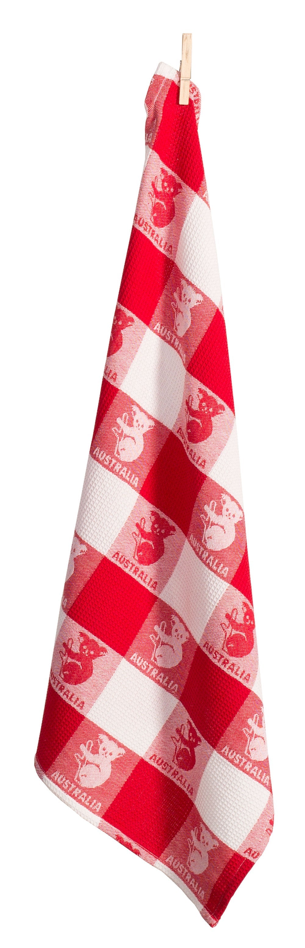 Kangaroo and Koala Tea Towels - Set of 12 pieces