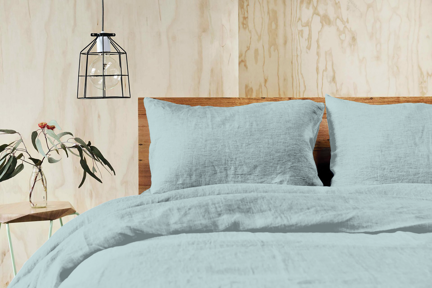 Doux Quilt Cover 3pc Sets 100% Pure Linen