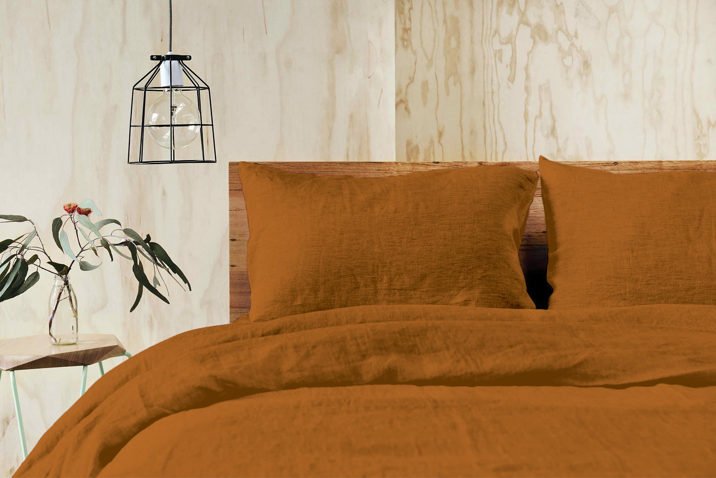 Doux Quilt Cover 3pc Sets 100% Pure Linen