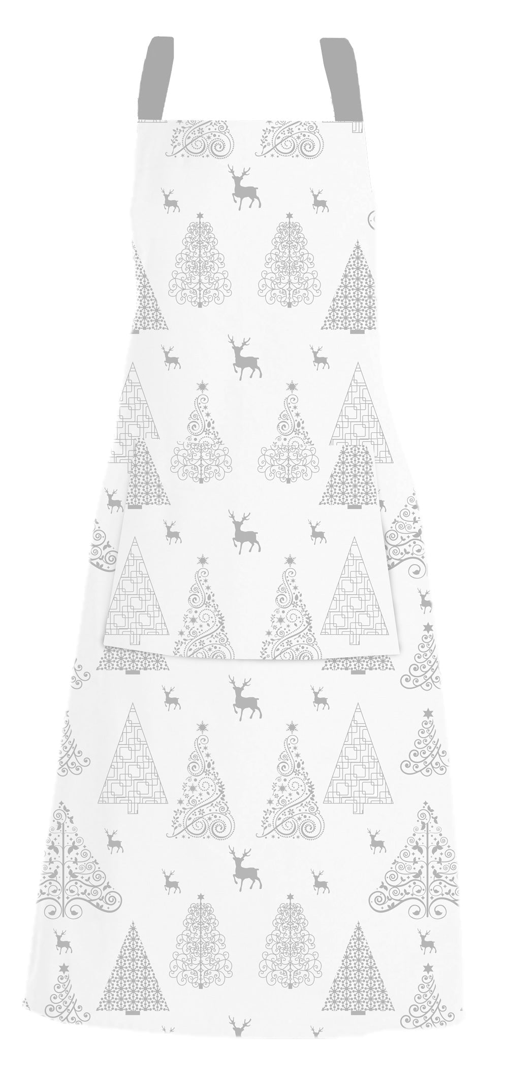 Christmas Tree Aprons with Pocket.