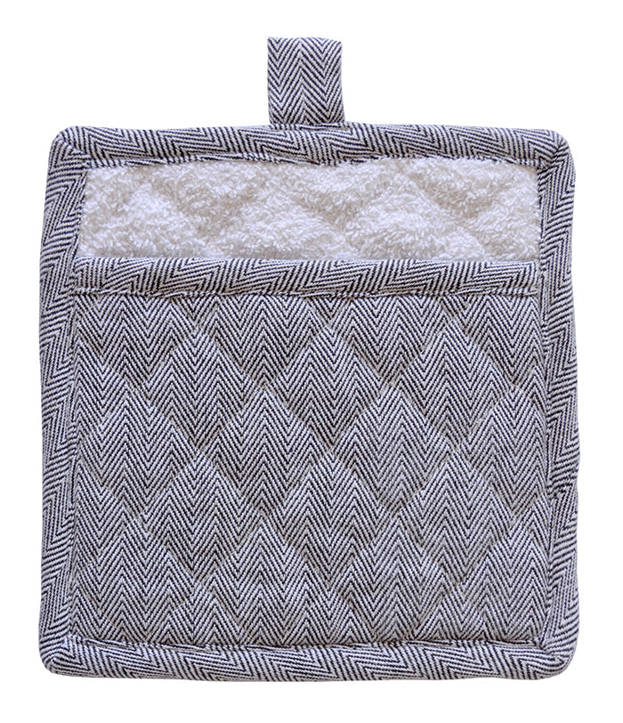 Herringbone Single Pot Holders 100% Cotton