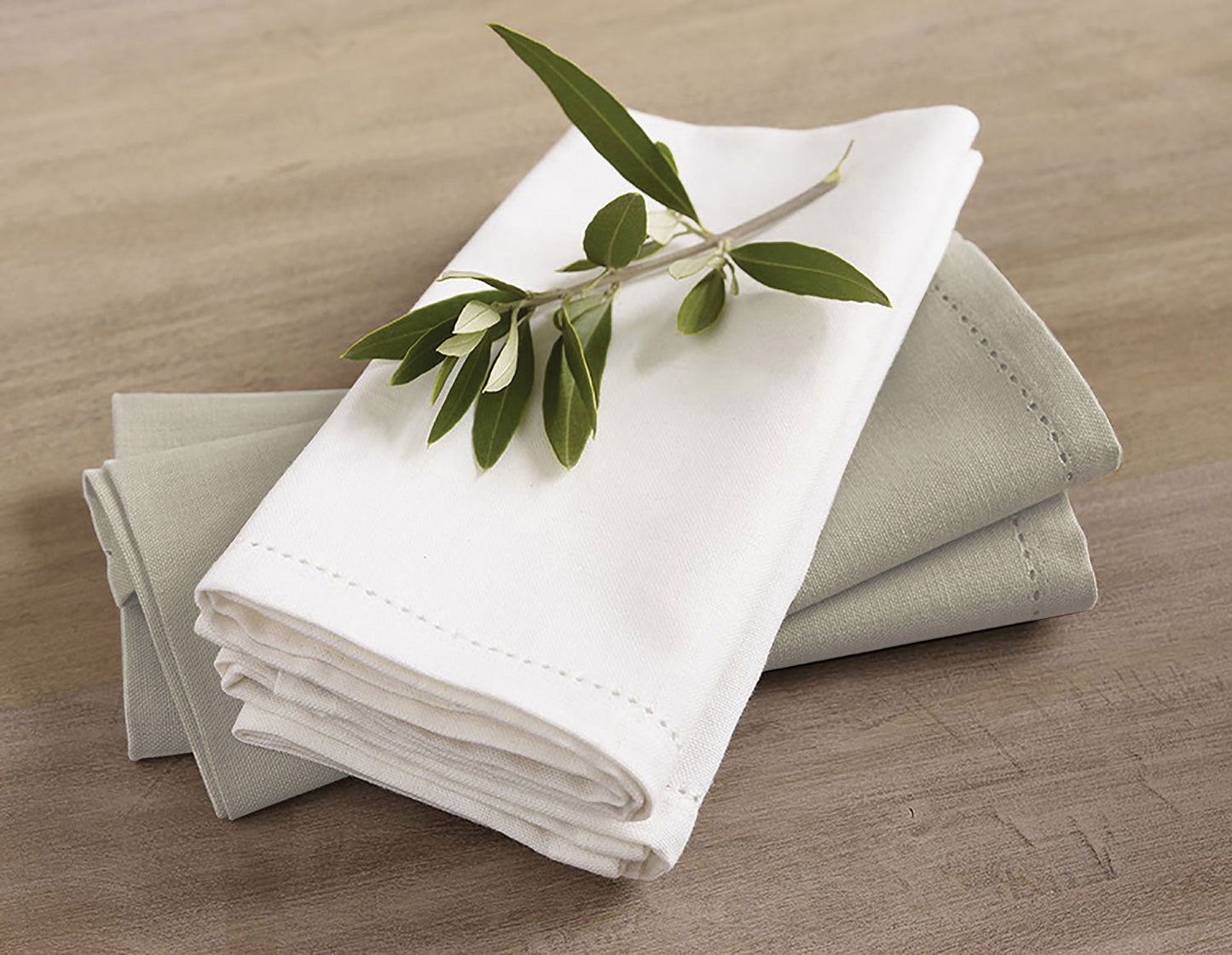 Rans Elegant Hemstitch Napkins - 45 cm x 45 cm