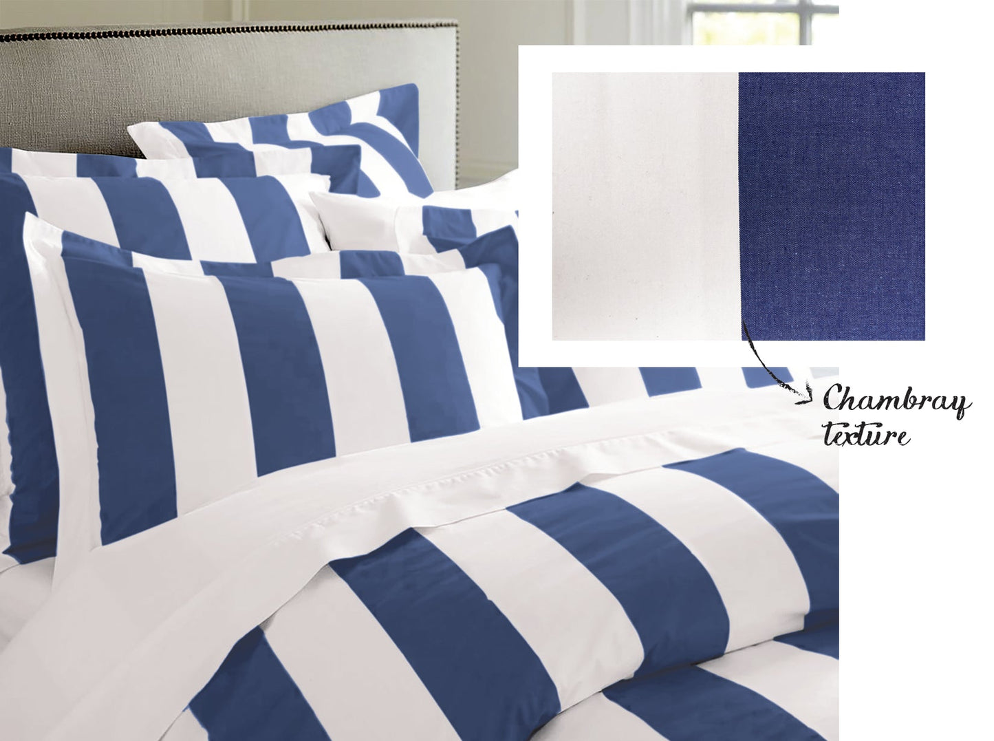 Rans Oxford Stripe Quilt Cover