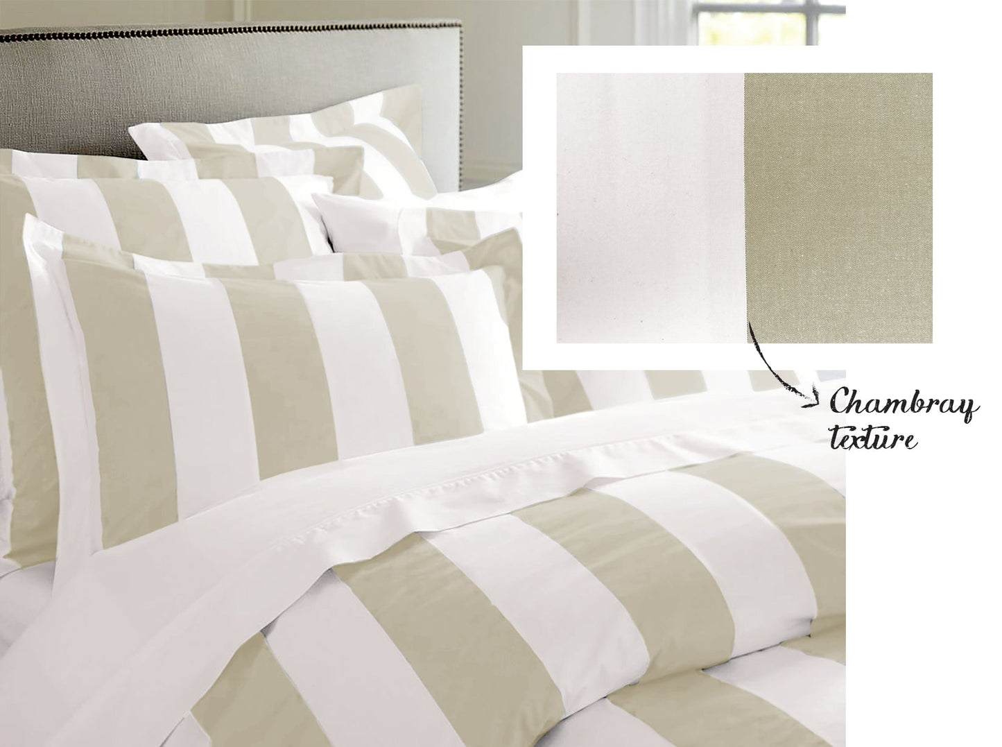 Rans Oxford Stripe Quilt Cover