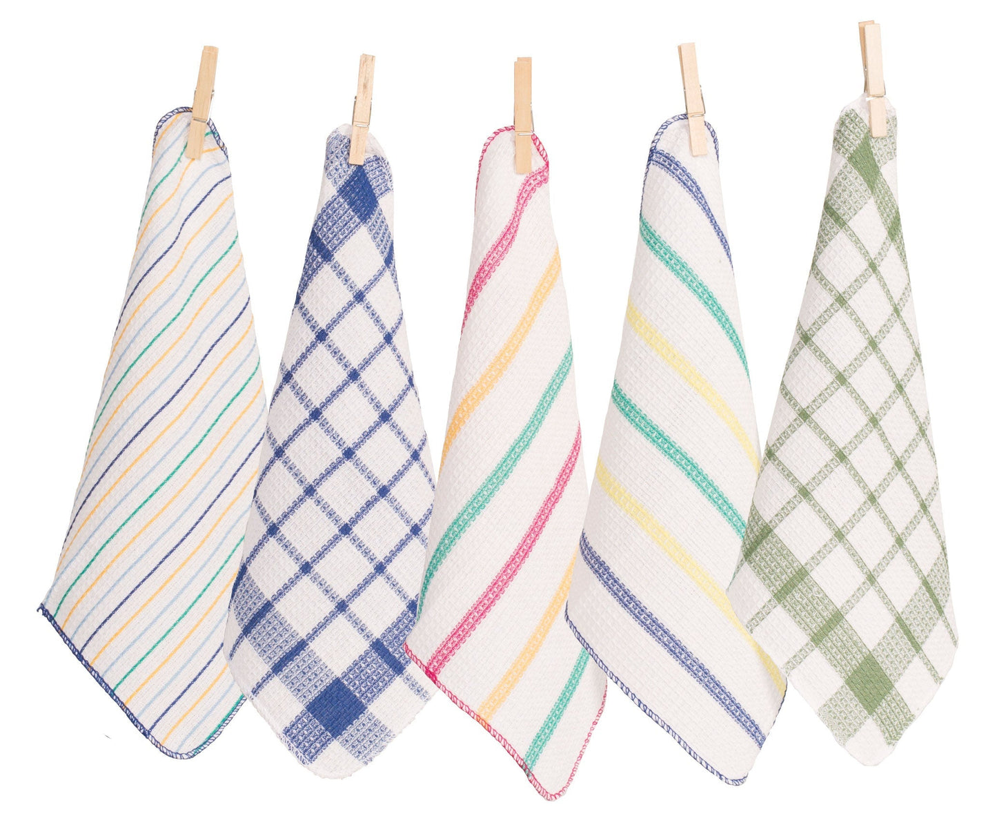 Rans Dishcloths 5 Piece Set 30 x 30 cm Beautiful and Long Lasting