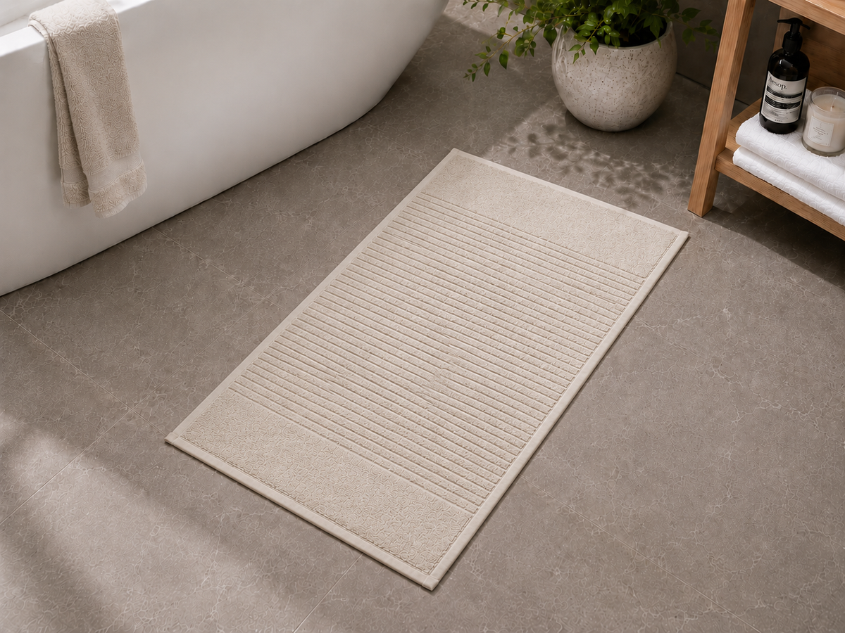 Royal Excellency Bath mat 1050GSM – Plaster - 100% Cotton | JENNY MCLEAN