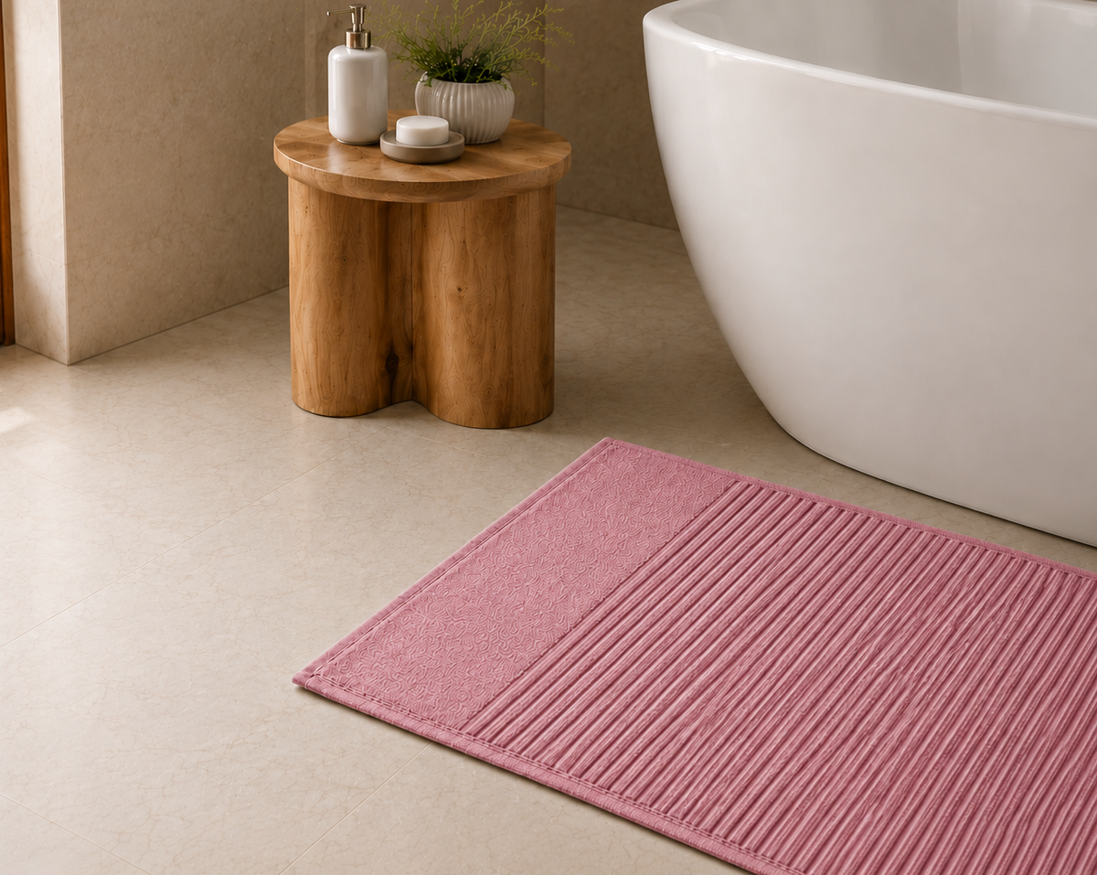 Royal Excellency Bath mat 1050GSM – Rosebud - 100% Cotton | JENNY MCLEAN