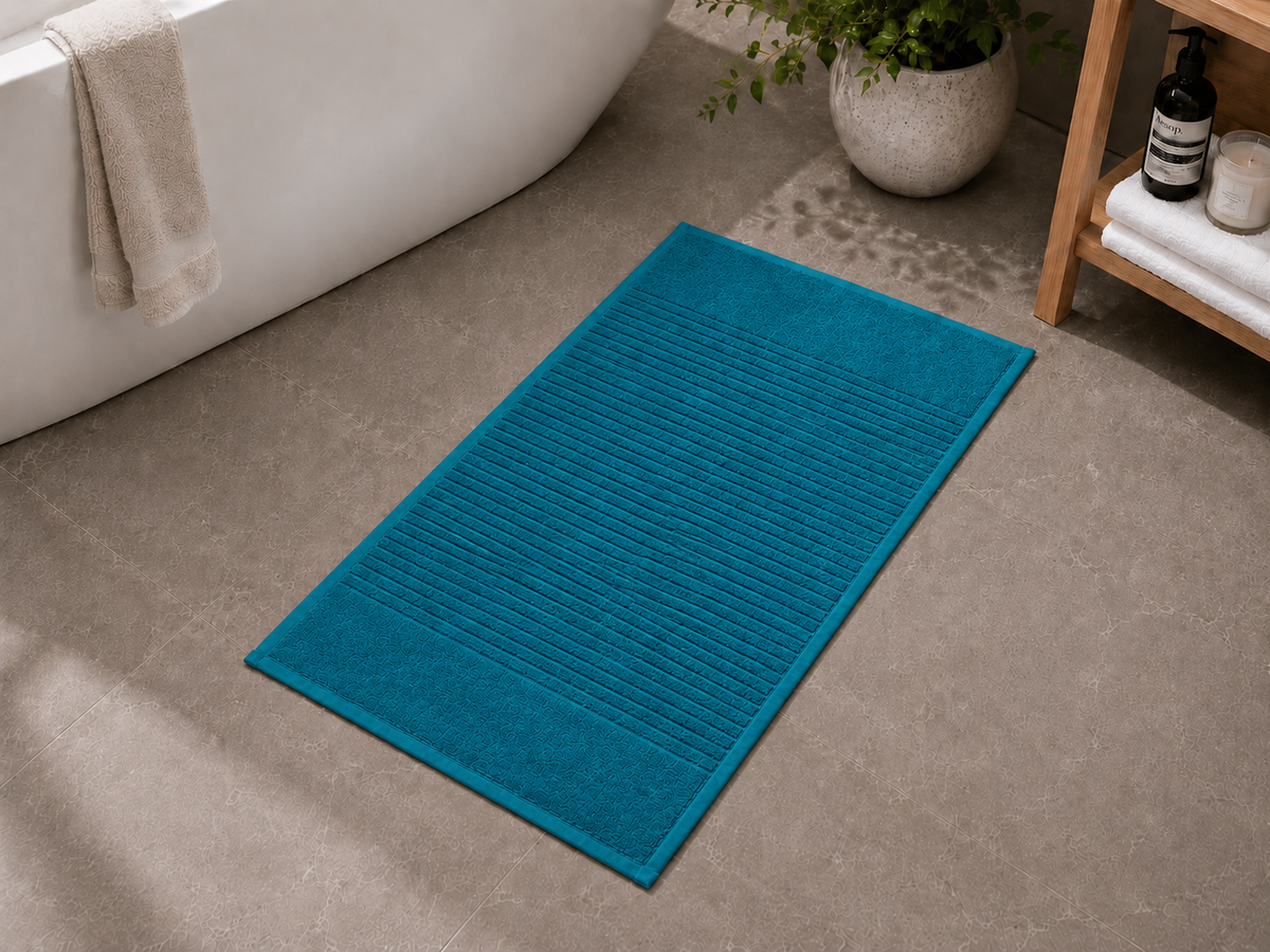 Royal Excellency Bath mat 1050GSM – Teal - 100% Cotton | JENNY MCLEAN
