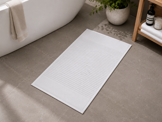 Royal Excellency Bath mat 1050GSM – Snow White - 100% Cotton | JENNY MCLEAN