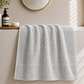 JENNY MCLEAN Royal Excellency 600 GSM 100% Cotton Bath Towel - Silver