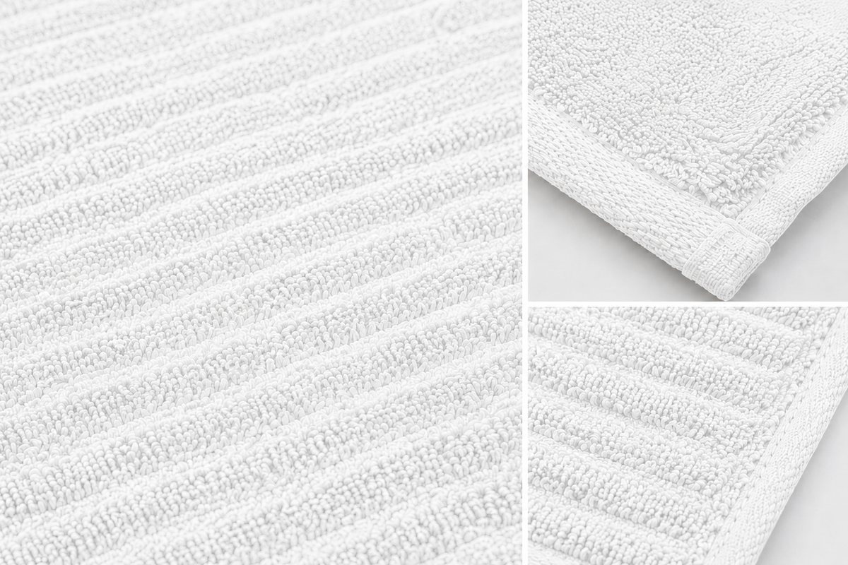 Royal Excellency Bath mat 1050GSM – Snow White - 100% Cotton | JENNY MCLEAN