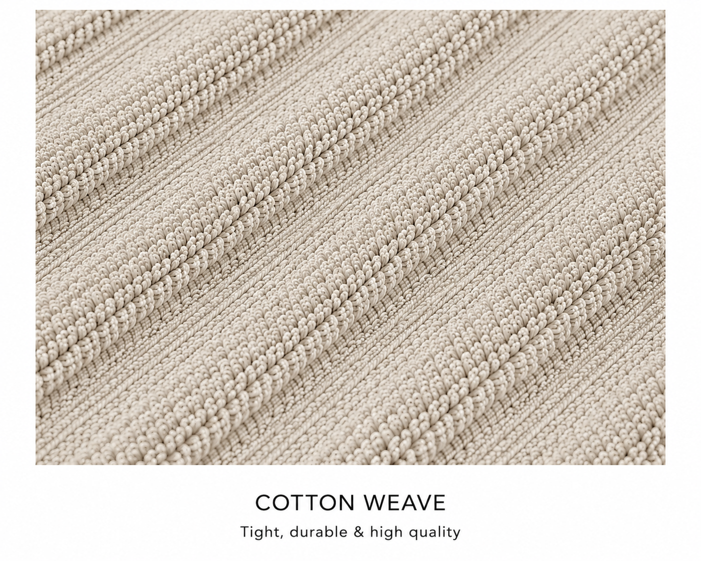 Royal Excellency Face Towel – Plaster – 100% Cotton | JENNY MCLEAN