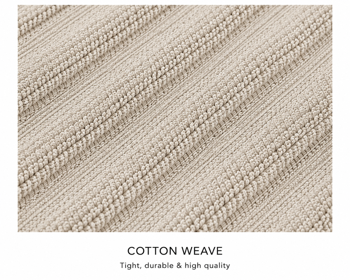 Royal Excellency Bath mat 1050GSM – Plaster - 100% Cotton | JENNY MCLEAN