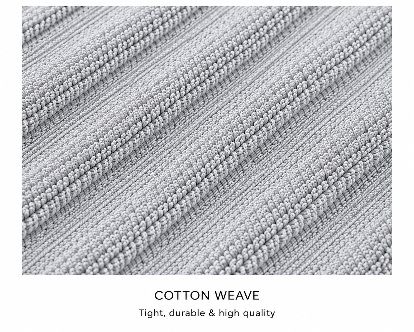 Royal Excellency Face Towel – Silver – 100% Cotton | JENNY MCLEAN