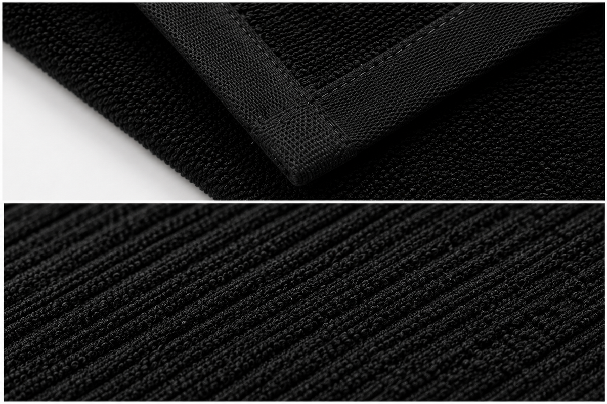 Royal Excellency Bath mat 1050GSM – Black - 100% Cotton | JENNY MCLEAN
