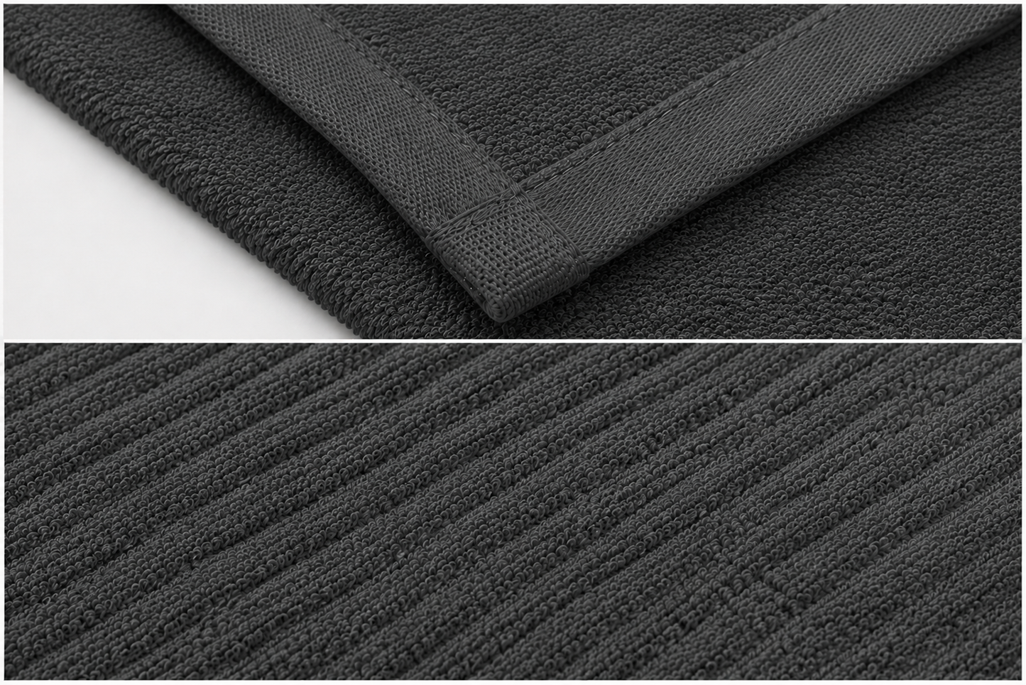 JENNY MCLEAN Royal Excellency 600 GSM 100% Premium Cotton Bath Towel - Soft & Highly Absorbent - Charcoal
