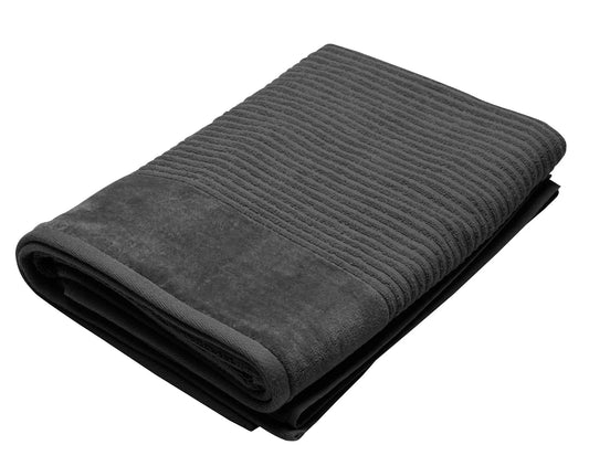 Royal Excellency Bath Towel – Charcoal – 100% Cotton | JENNY MCLEAN