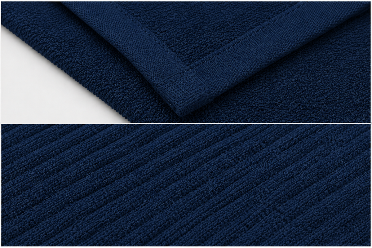 Royal Excellency Bath mat 1050GSM – Navy - 100% Cotton | JENNY MCLEAN