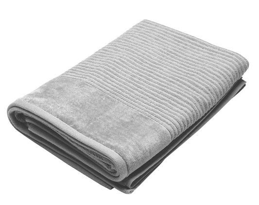 Royal Excellency Bath Towel – Silver – 100% Cotton | JENNY MCLEAN