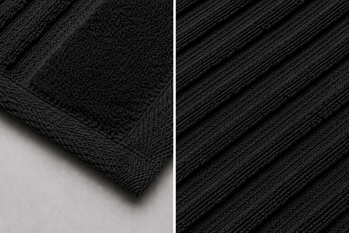 Royal Excellency Face Towel – Black – 100% Cotton | JENNY MCLEAN