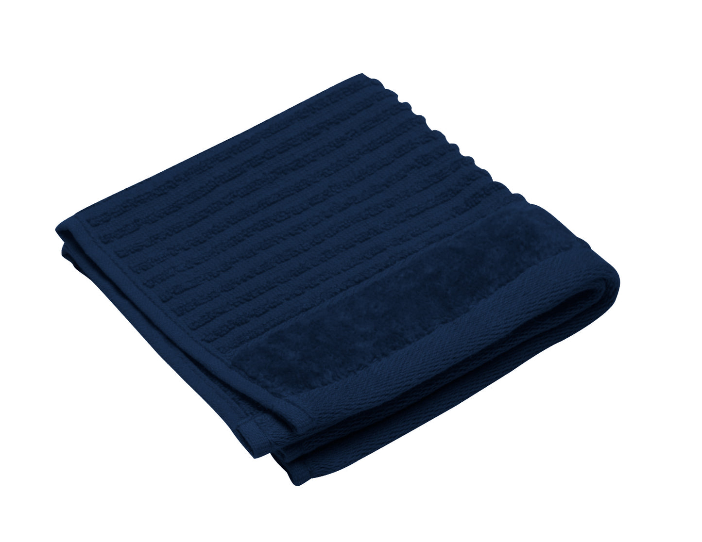 Royal Excellency Face Towel – Navy – 100% Cotton | JENNY MCLEAN