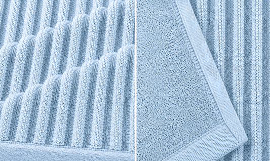 Royal Excellency Hand Towel – Baby Blue – 100% Cotton | JENNY MCLEAN