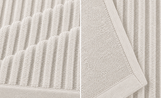 Royal Excellency Hand Towel – Plaster – 100% Cotton | JENNY MCLEAN