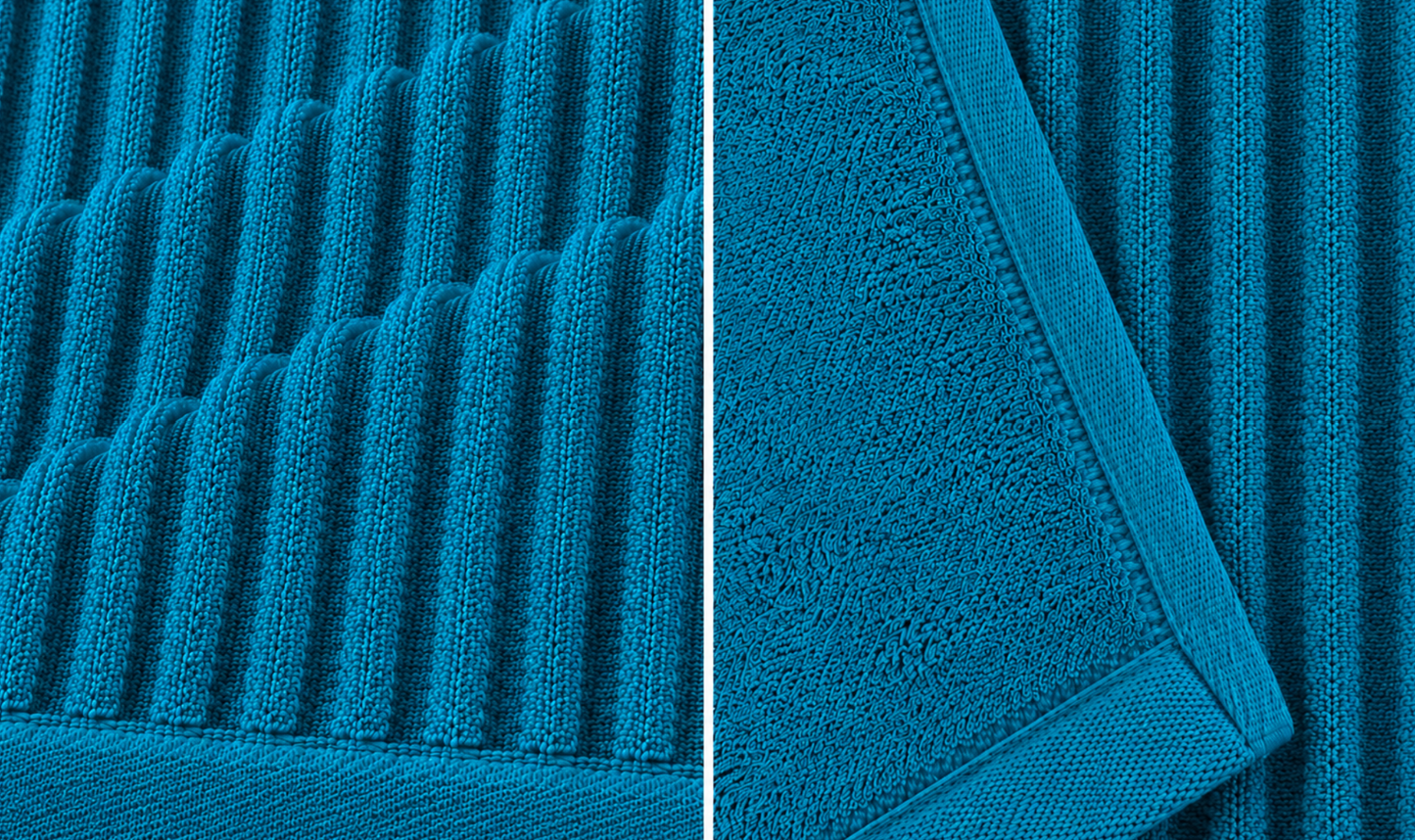 Royal Excellency Hand Towel – Teal – 100% Cotton | JENNY MCLEAN