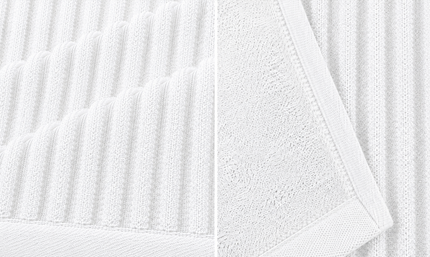 Royal Excellency Hand Towel – Snow White – 100% Cotton | JENNY MCLEAN