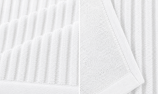 Royal Excellency Hand Towel – Snow White – 100% Cotton | JENNY MCLEAN