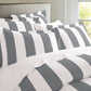 Rans Oxford Stripe Quilt Cover - Double Size