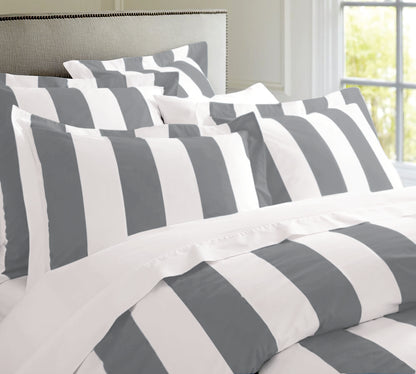 Rans Oxford Stripe Quilt Cover - Queen Size