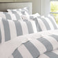 Rans Oxford Stripe Quilt Cover - King Size