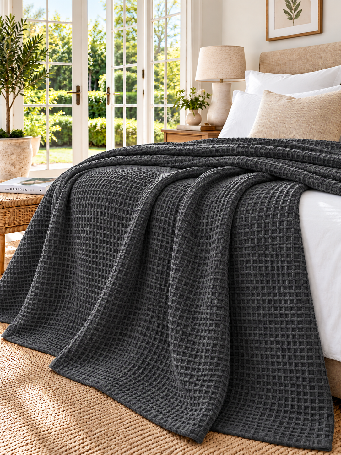 Jenny Mclean Ardent Waffle Blankets Super Soft