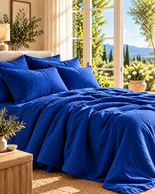 Jenny mclean Doux Quilt Cover 3pc Sets 100% Pure Linen